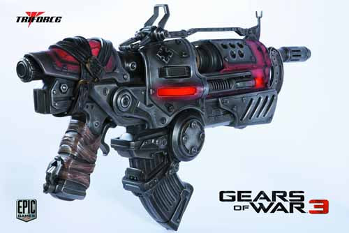 Gears of War GOW 3 Locust Hammerburst Full-Scale Replica --0