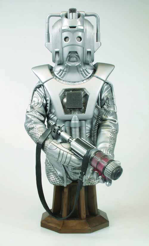 Doctor Who Cyberman Bust --0