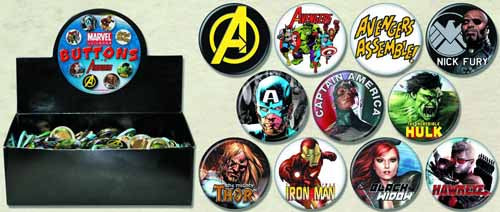 Avengers 144 Piece Button Assortment --0