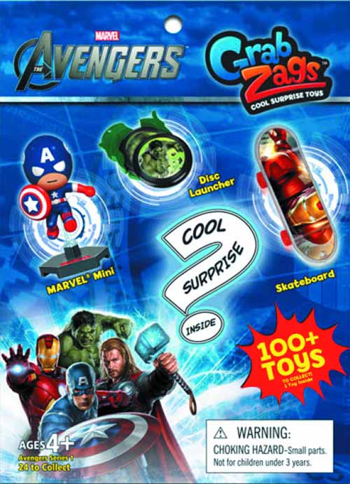 Marvel Avengers Movie Grab Zags 48 Piece Assortment --0