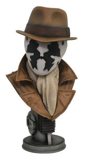 Legendary Film Watchmen Rorschach 1/2 Scale Bust | Diamond Select Toys --0