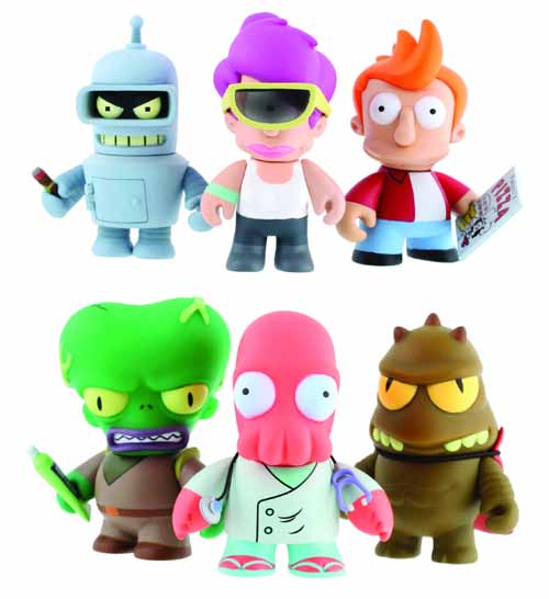 Futurama Mini Figure 16-Piece BMB Display --0