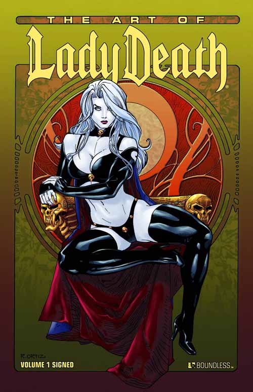 Art Of Lady Death Signed HC Vol 01 --0