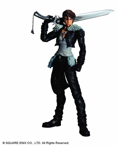 Dissidia Final Fantasy Play Arts Kai Squall Action Figure --0