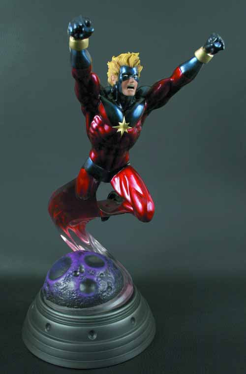 Captain Marvel Statue -- Kree Bowen Designs --0