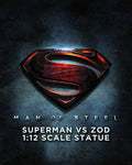 Man Of Steel Superman Vs Zod 1:12 Scale Statue --0