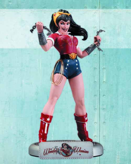 DC Comics Bombshells Wonder Woman Statue --0