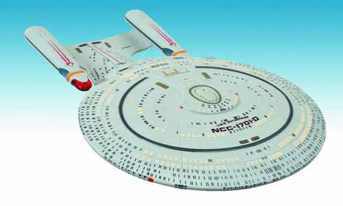 Star Trek Next Generation TNG Enterprise D Ship --0