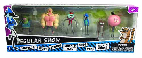Regular Show Mini-Figure 6-Pack Case --0