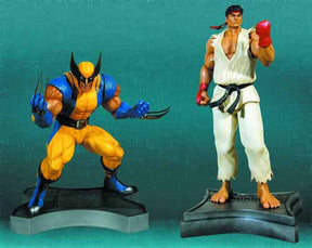 Wolverine Vs Ryu 1/3 Scale Statue Set--Marvel Vs Capcom 3 --0