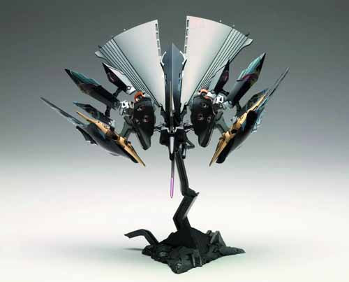 Ikaruga Ginkei Plastic Model Kit Black Version--Kotobukiya --0