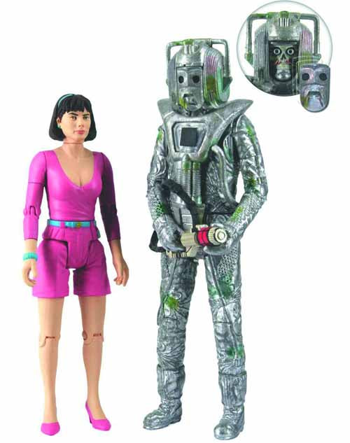 Doctor Who Peri & Rogue Cyberman Action Figure 2-Pack --0