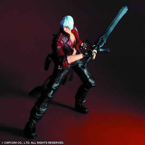 Devil May Cry 3 Play Arts Kai Dante Action Figure 2 --0
