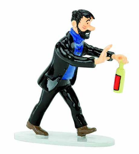 Tintin Haddock With Bottle Lead Figurine --0