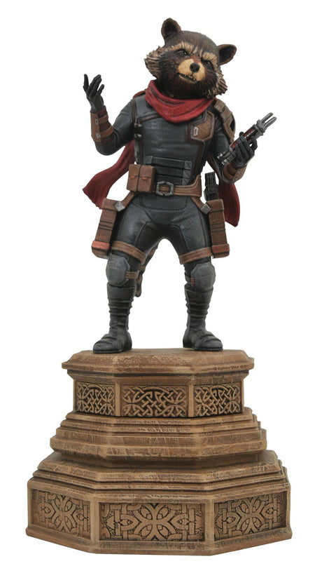 Marvel Gallery Avengers Endgame Rocket Raccoon PVC Statue Diamond Select Toys --0