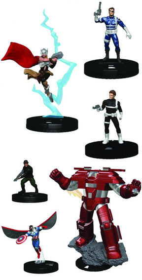 Marvel Heroclix Nick Fury Agent Shield Booster Brick --0