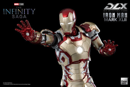 Marvel Infinity Saga Iron Man Mark 42 DLX 1/12 Scale Action Figure --3