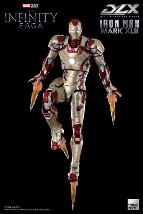 Marvel Infinity Saga Iron Man Mark 42 DLX 1/12 Scale Action Figure --4
