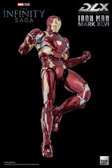 Marvel Infinity Saga Avengers Iron Man Mark 46 DLX Deluxe 1/12 Scale Action Figure --6