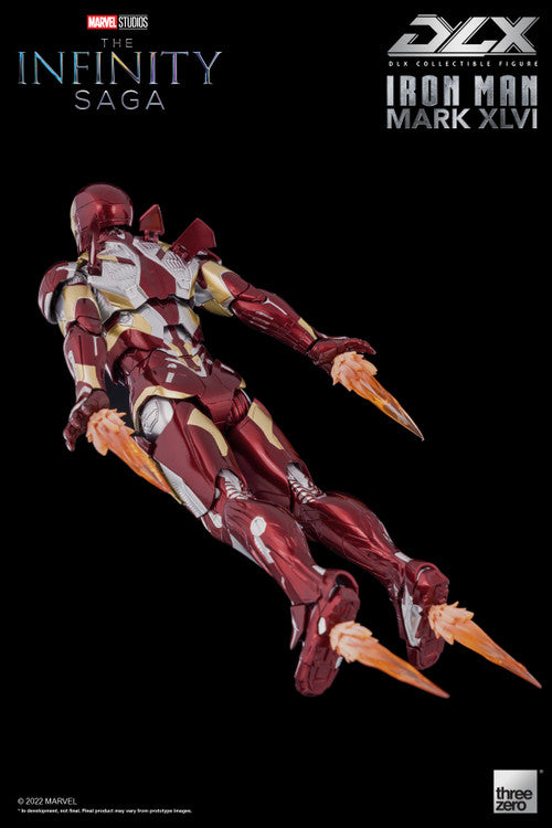 Marvel Infinity Saga Avengers Iron Man Mark 46 DLX Deluxe 1/12 Scale Action Figure --4