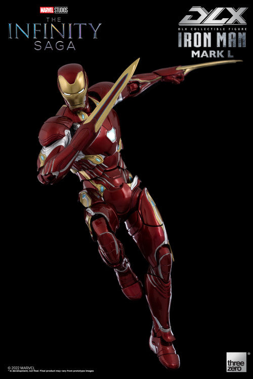 Marvel Infinity Saga Avengers Iron Man Mark 50 DLX Deluxe 1/12 Scale Action Figure --3