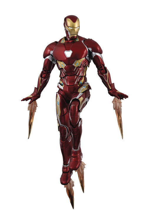 Marvel Infinity Saga Avengers Iron Man Mark 50 DLX Deluxe 1/12 Scale Action Figure --1