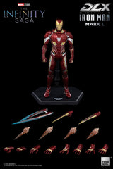 Marvel Infinity Saga Avengers Iron Man Mark 50 DLX Deluxe 1/12 Scale Action Figure --0