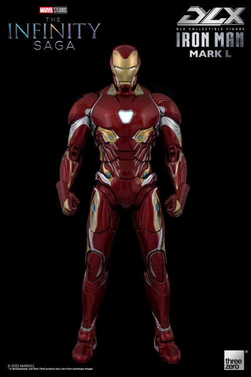 Marvel Infinity Saga Avengers Iron Man Mark 50 DLX Deluxe 1/12 Scale Action Figure --8