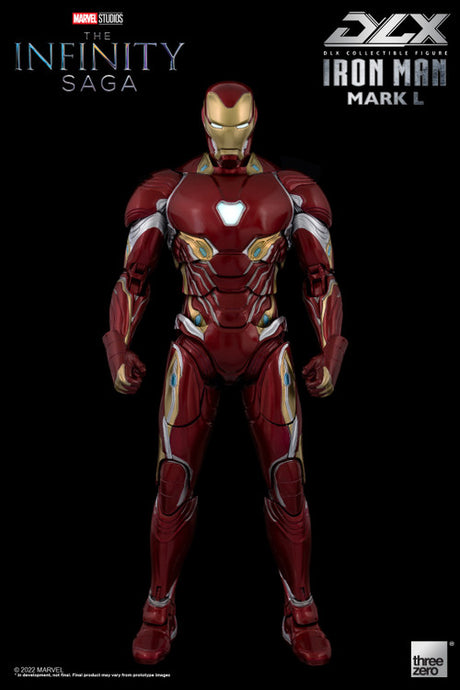 Marvel Infinity Saga Avengers Iron Man Mark 50 DLX Deluxe 1/12 Scale Action Figure --8