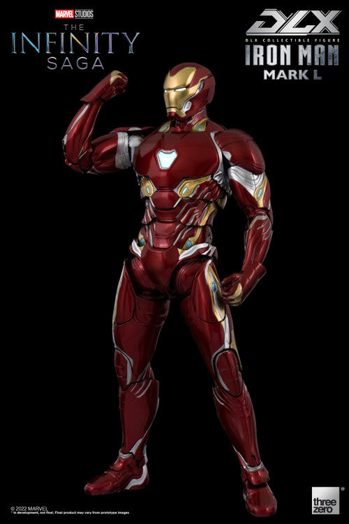 Marvel Infinity Saga Avengers Iron Man Mark 50 DLX Deluxe 1/12 Scale Action Figure --5