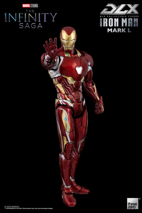 Marvel Infinity Saga Avengers Iron Man Mark 50 DLX Deluxe 1/12 Scale Action Figure --2