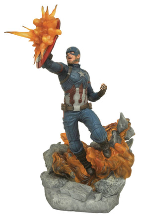 Marvel Milestones Civil War Movie Captain America Statue Gentle Giant --0