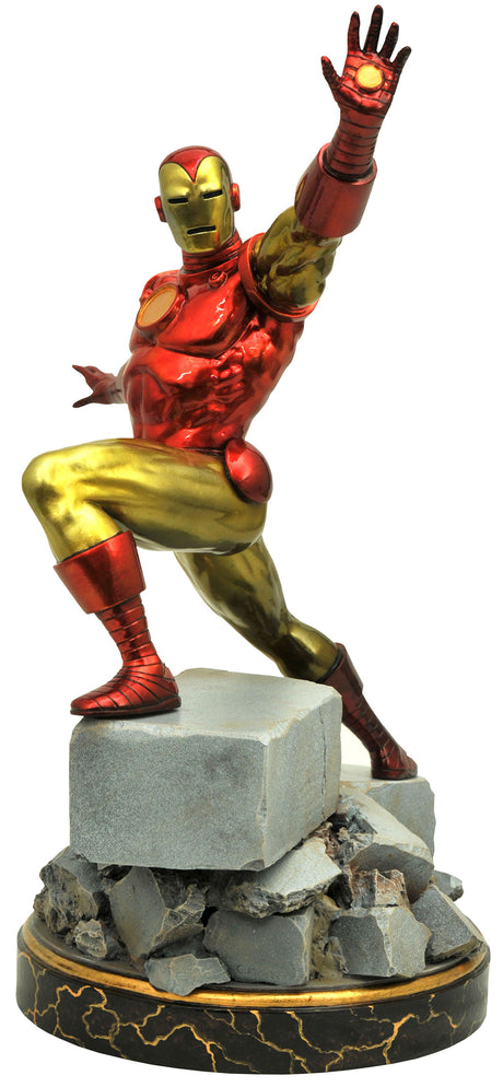 Marvel Premier Collection Classic Iron Man Statue | Avengers Diamond --0