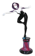 Marvel Premier Collection Spider-Gwen Masked Statue | Spider-Man --0