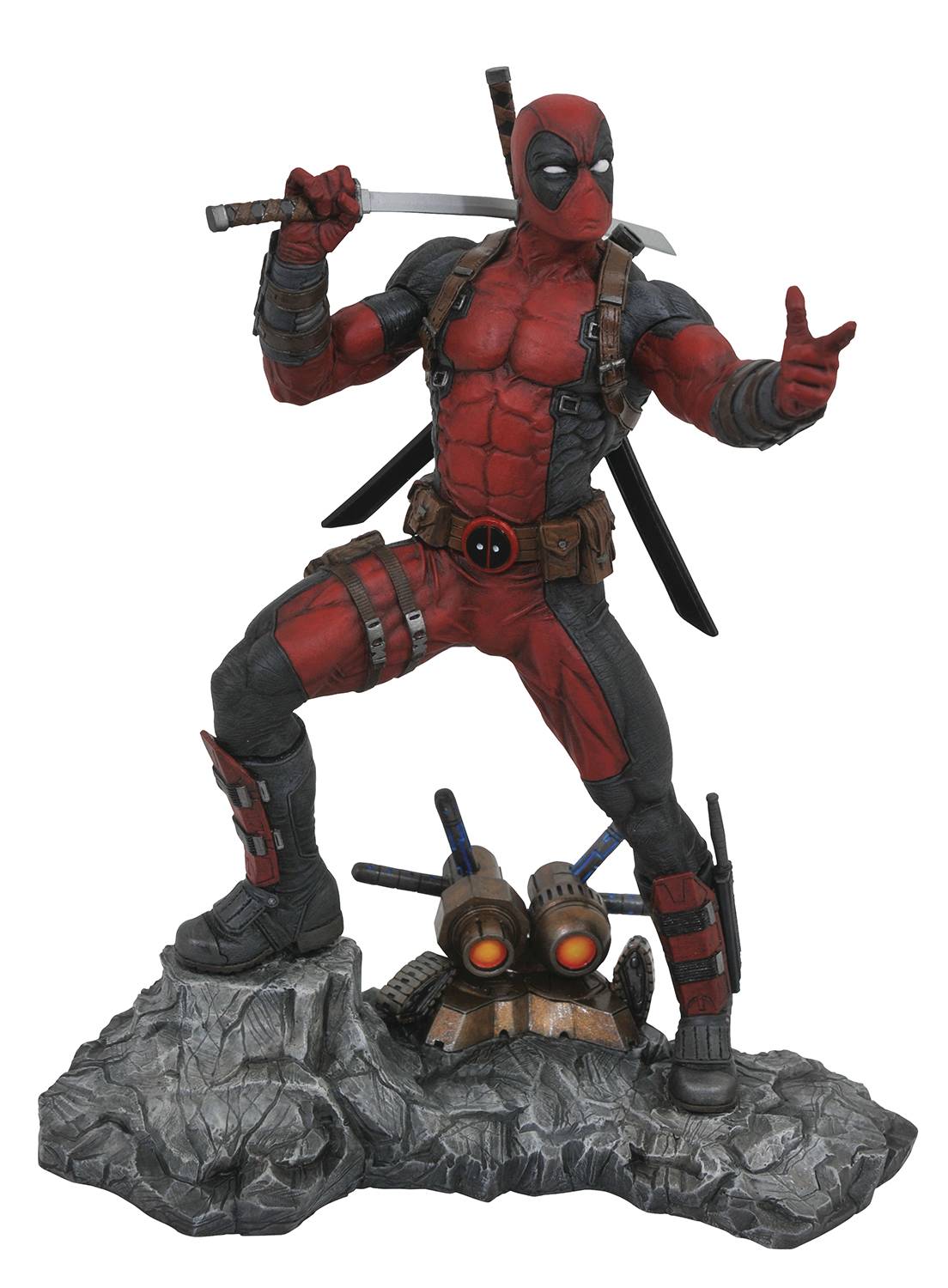Marvel Premier Deadpool Statue | Ryan Reynolds Diamond Select MIB New --0