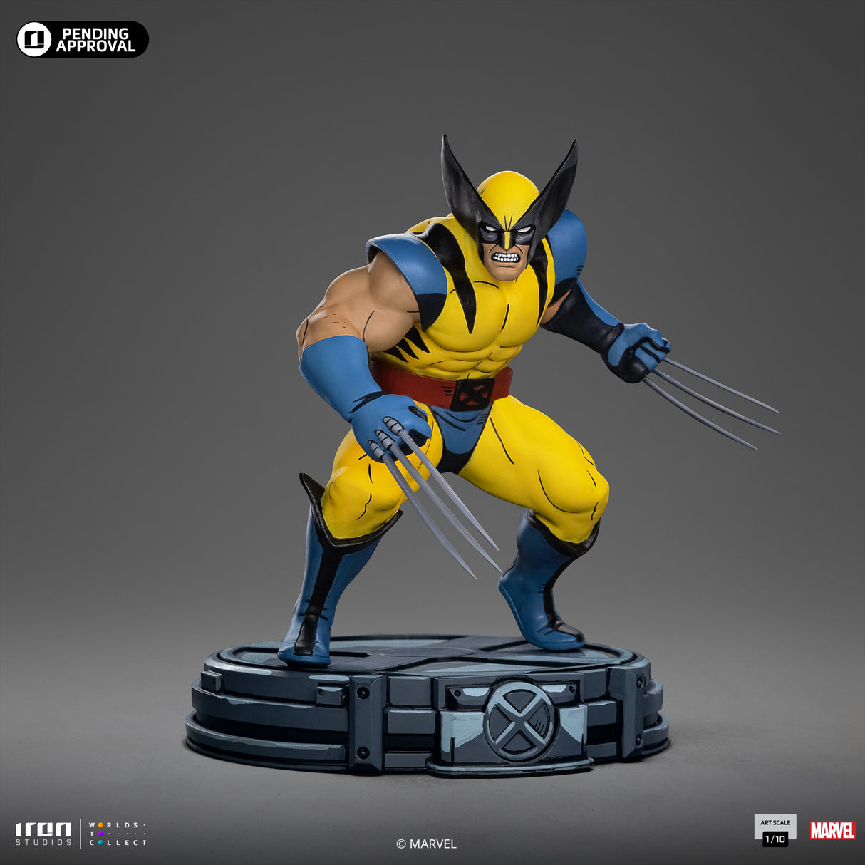 Marvel X-Men '97 Wolverine Art Scale 1/10 Statue Iron Studios