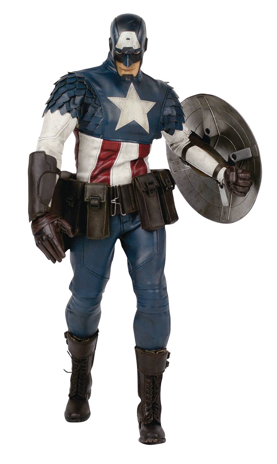 Marvel X ThreeA Captain America 1/6 Scale Action Figure | Avengers 3A --0
