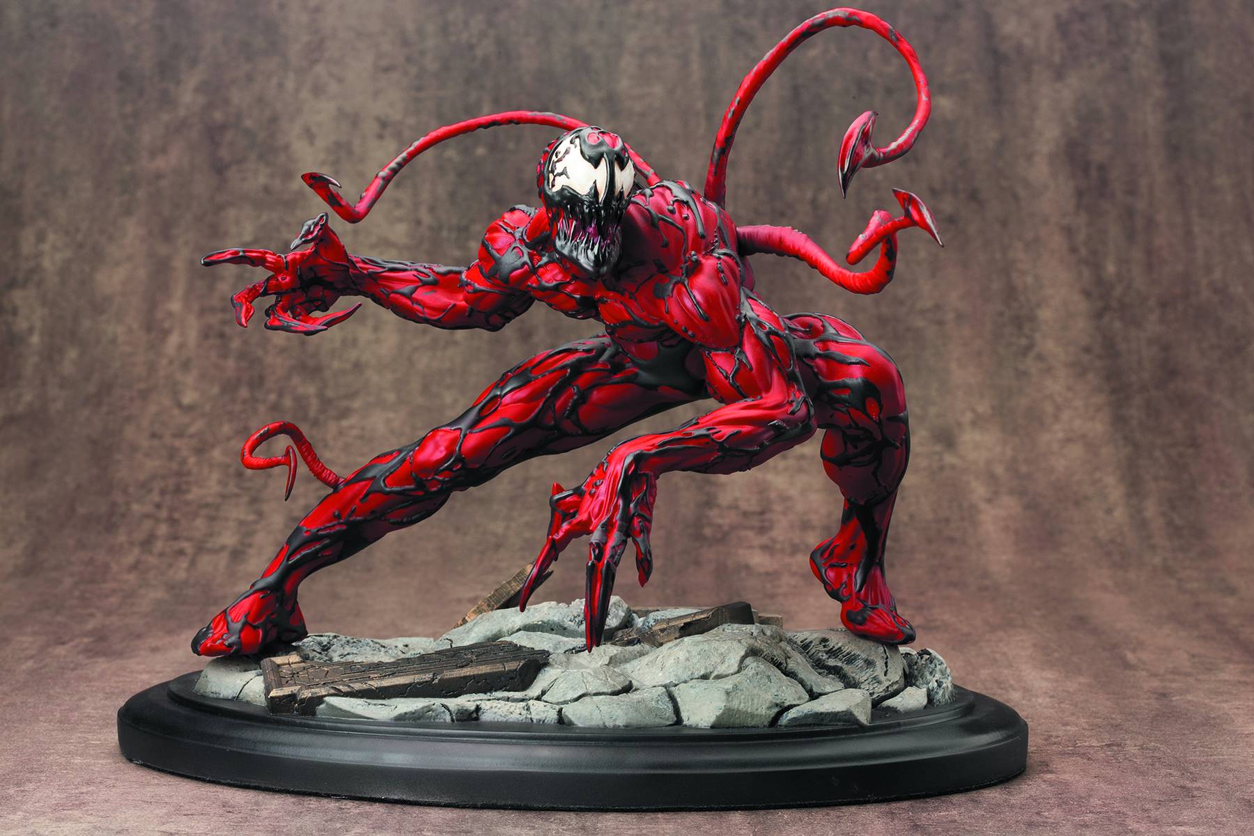 Maximum Carnage Fine Art Statue -- Spider-Man Kotobukiya --0