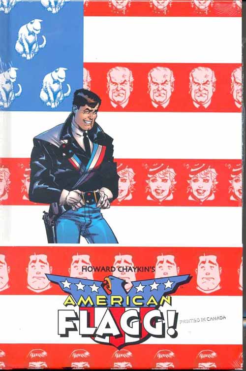 American Flagg Definitive Collection Signed HC Vol 01 --0