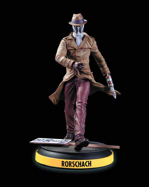 Before Watchmen Rorschach Statue -- DC Comics --0