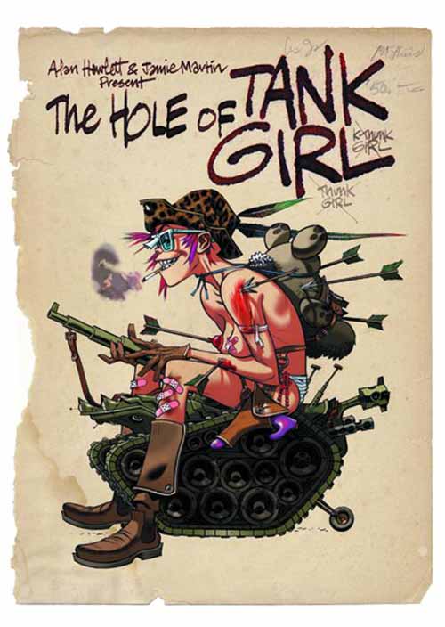 Hole Of Tank Girl Slipcase Edition HC Collection Edition --0