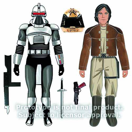 Battlestar Galactica BSG Cylon & Captain Apollo Af Asst --0