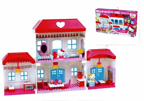 Mega Bloks Hello Kitty Dream House Set --0