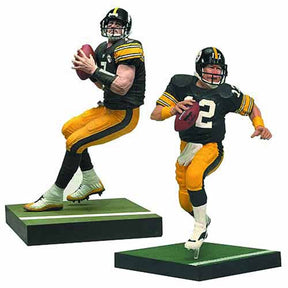 TMP Sports NFL Bradshaw/Big Ben Action Figure 2-Pack Case --0
