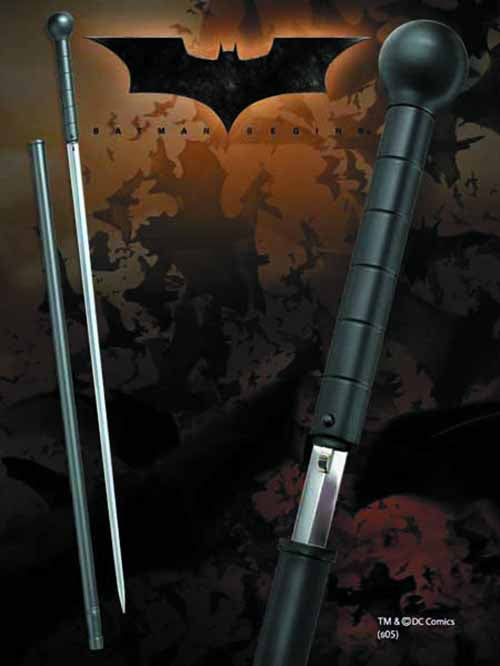 Batman Begins Cane Sword Replica -- DC Comics --0