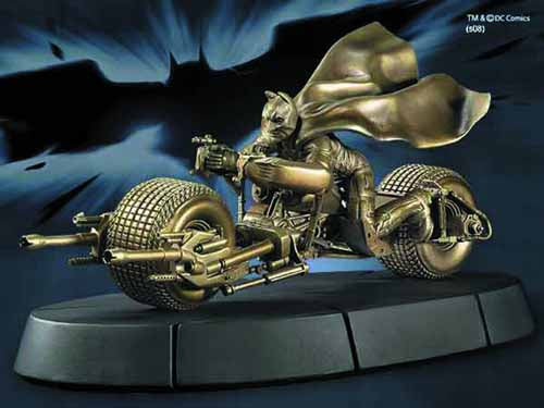 Batman Batpod Sculpture -- DC Comics --0