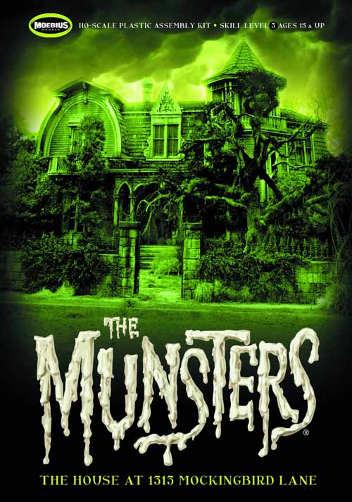Munsters House Model Kit --0