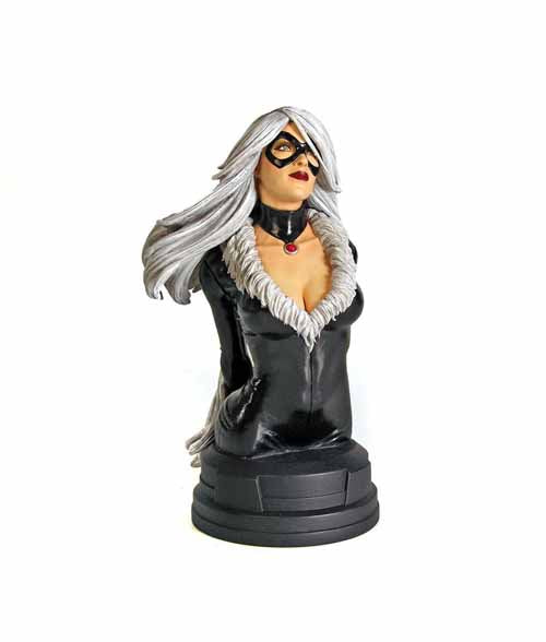 Black Cat Mini-Bust -- Spider-Man Gentle Giant --0