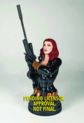 Black Widow Mini-Bust -- Avengers Iron Man Gentle Giant --0