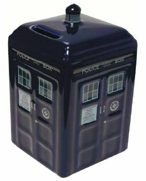 Doctor Who Tardis Ceramic Money Bank --0